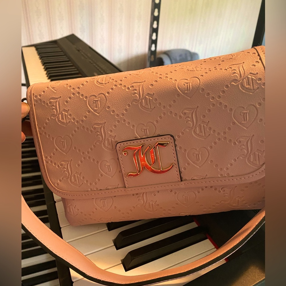 Juicy Couture charm for sure crossbody